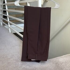 Wilfred Men's Dark Brown Dress Pants